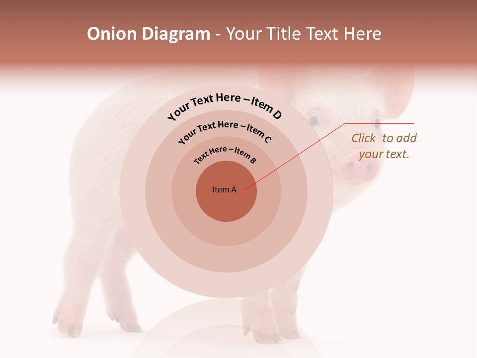 Animals Cattle Image PowerPoint Template