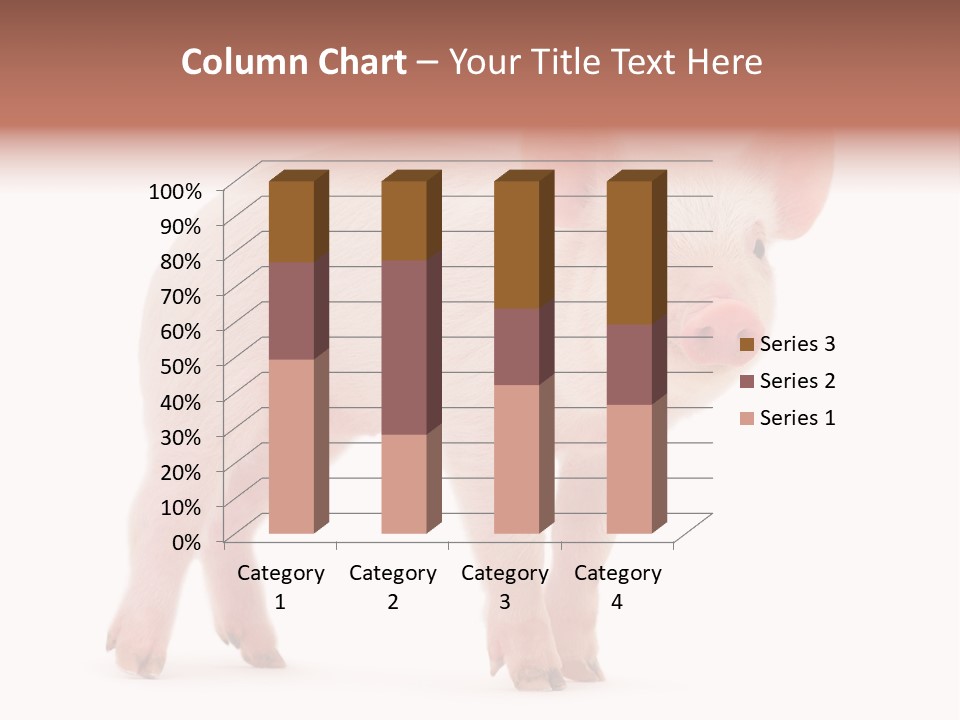 Animals Cattle Image PowerPoint Template