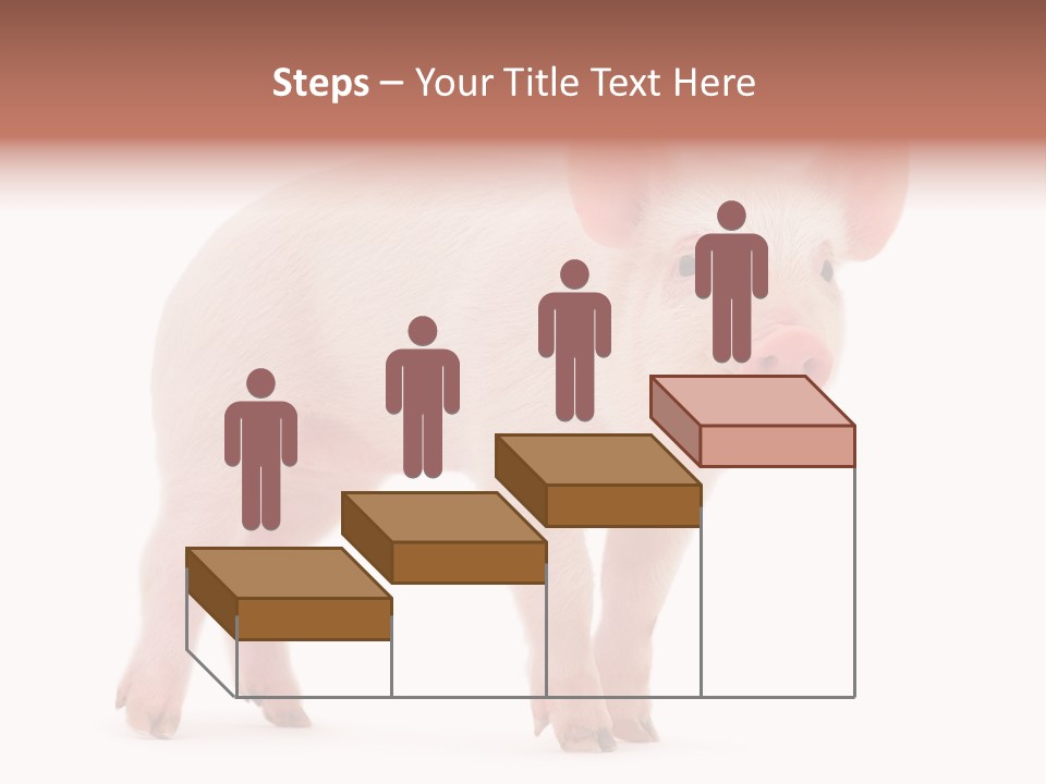 Animals Cattle Image PowerPoint Template