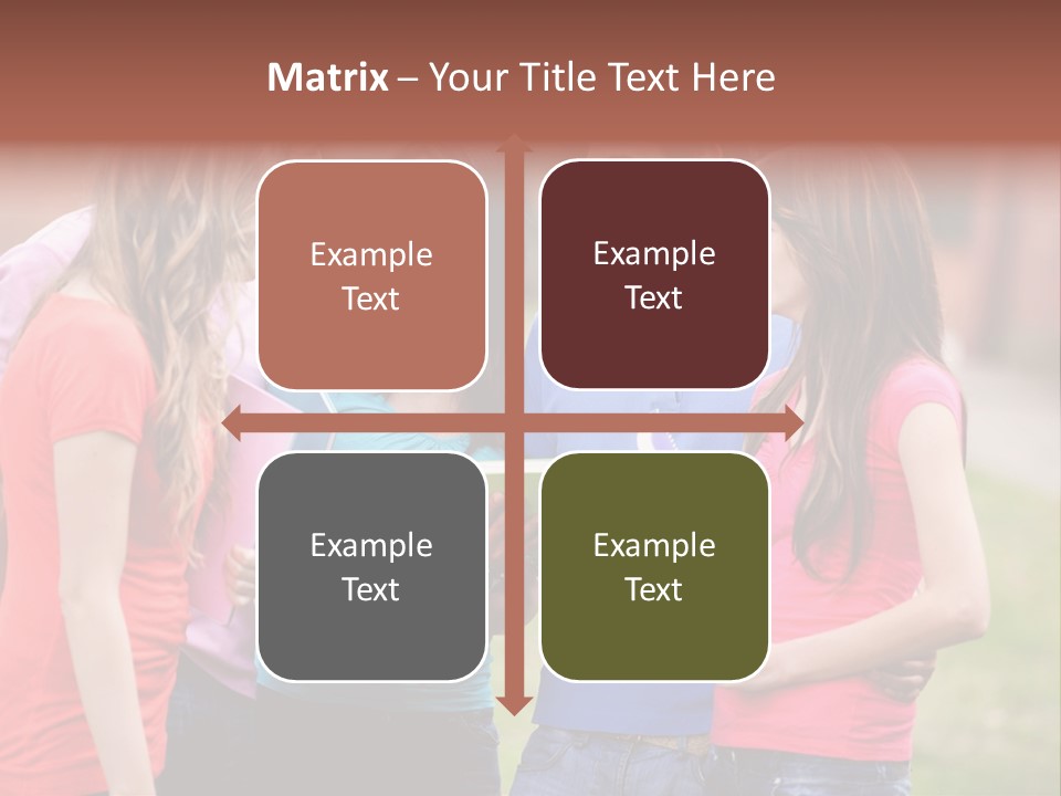 School Team Lifestyle PowerPoint Template