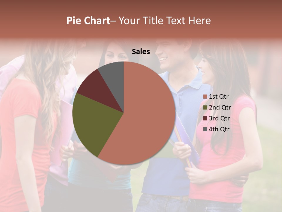 School Team Lifestyle PowerPoint Template