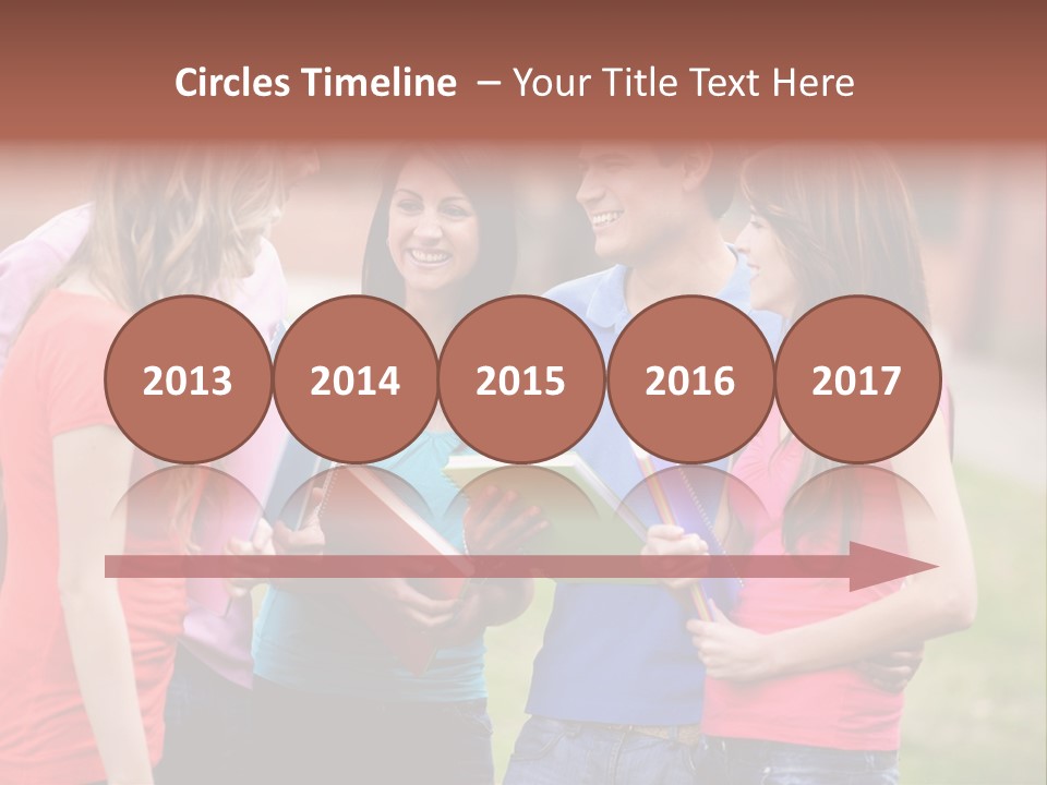 School Team Lifestyle PowerPoint Template