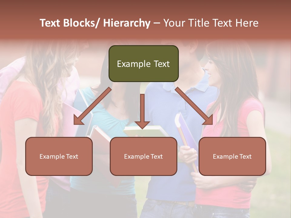 School Team Lifestyle PowerPoint Template