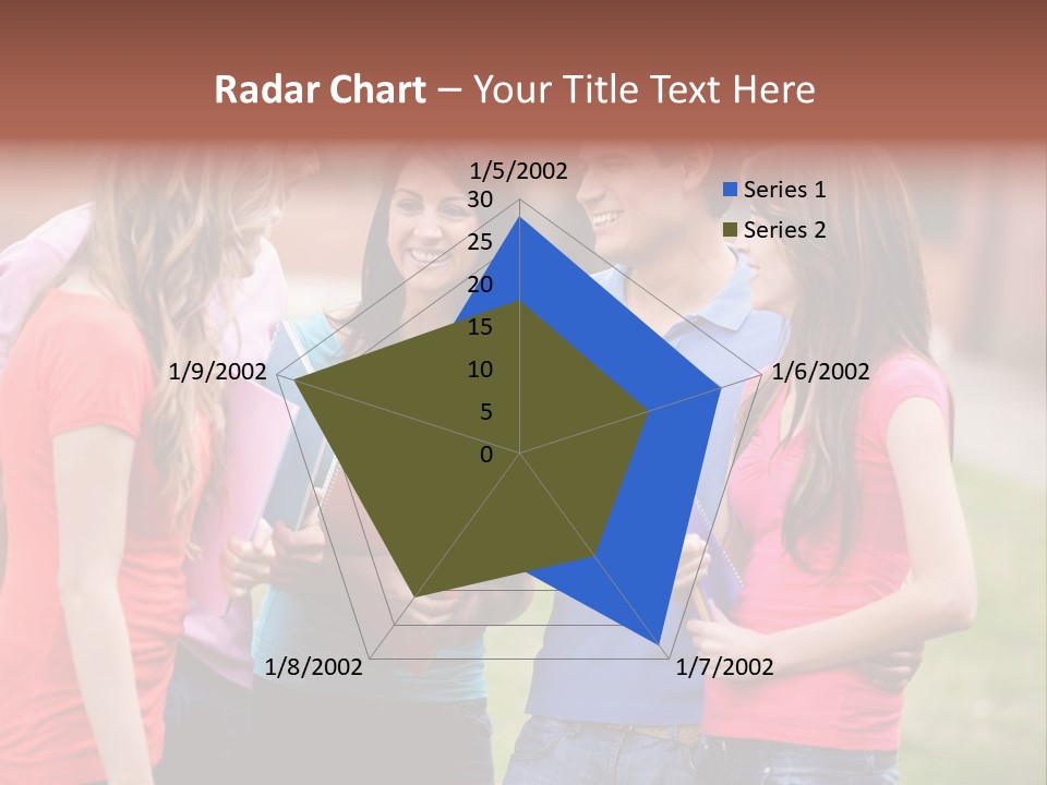 School Team Lifestyle PowerPoint Template