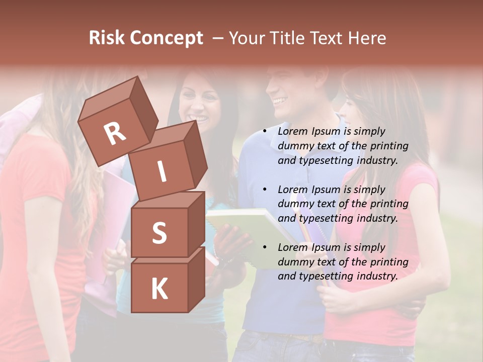 School Team Lifestyle PowerPoint Template