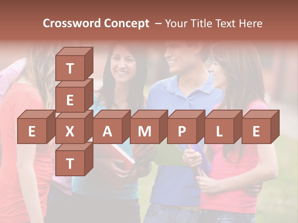 School Team Lifestyle PowerPoint Template