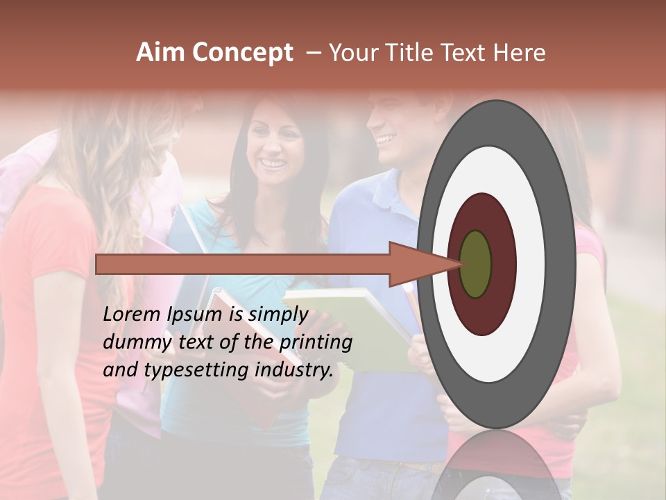 School Team Lifestyle PowerPoint Template