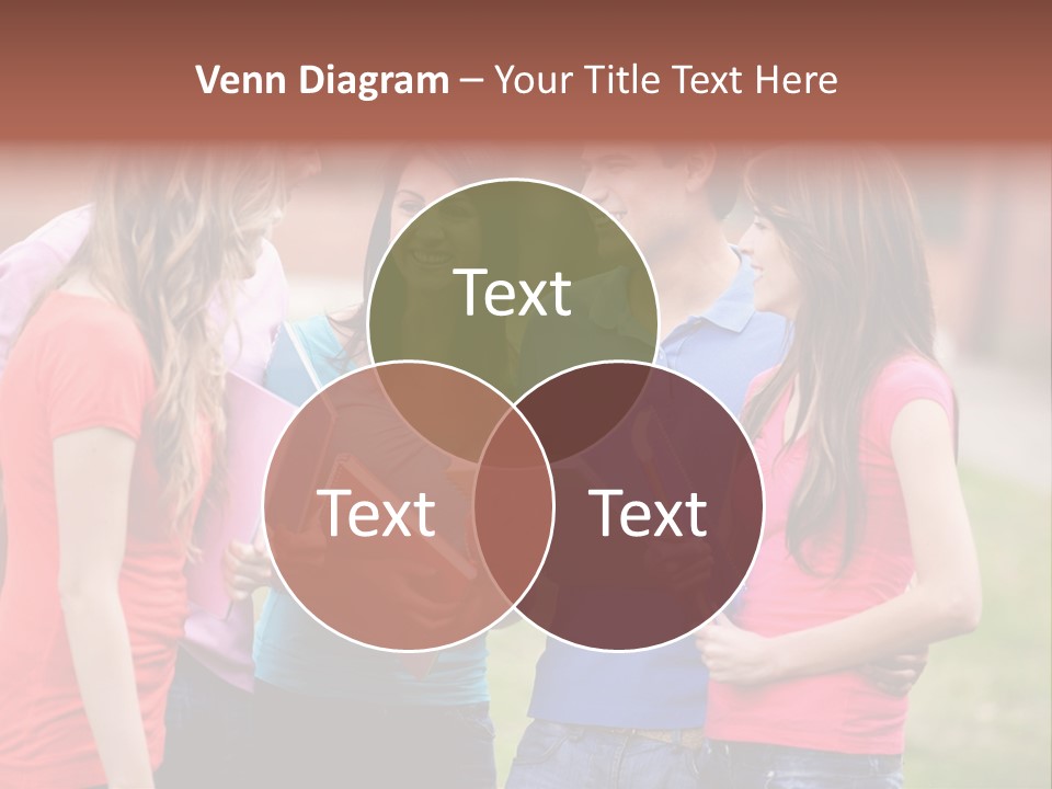 School Team Lifestyle PowerPoint Template