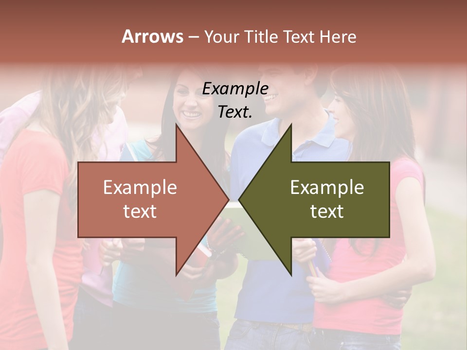 School Team Lifestyle PowerPoint Template