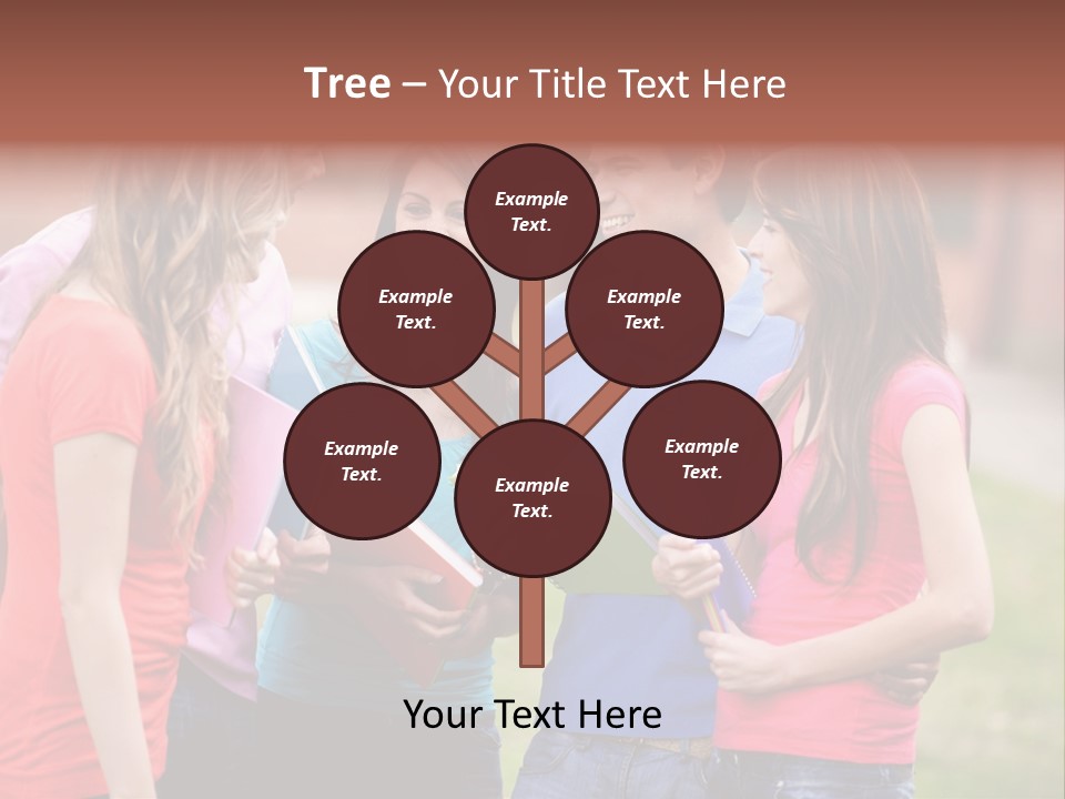 School Team Lifestyle PowerPoint Template