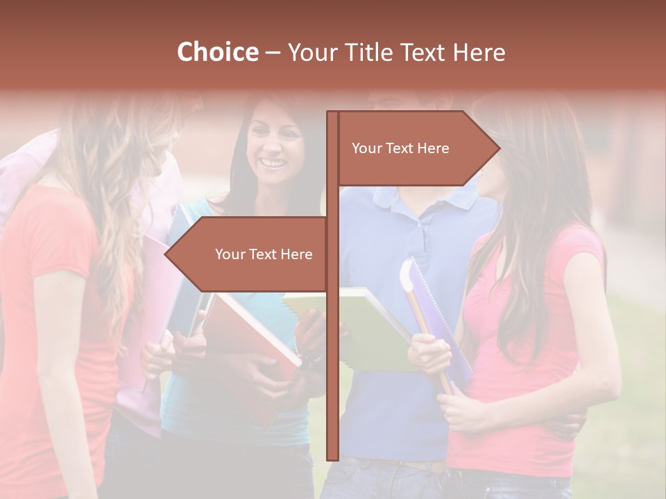 School Team Lifestyle PowerPoint Template
