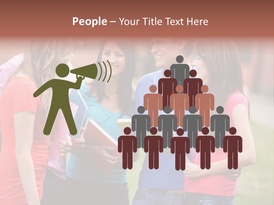 School Team Lifestyle PowerPoint Template