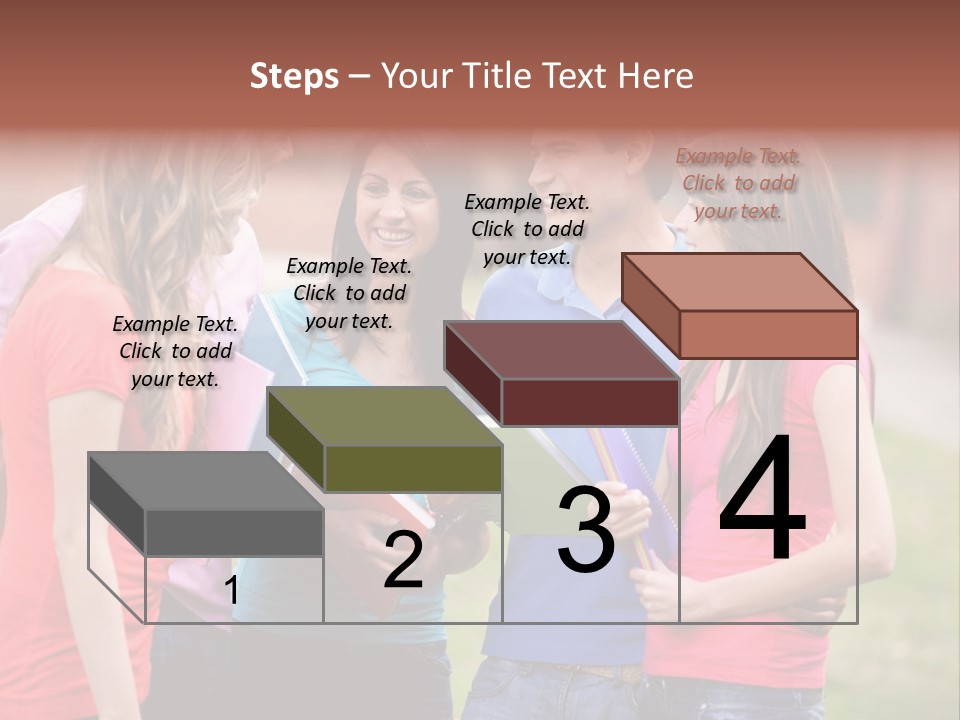 School Team Lifestyle PowerPoint Template