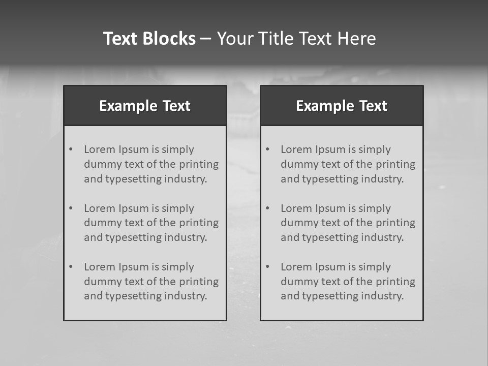 Failure Urban Social PowerPoint Template
