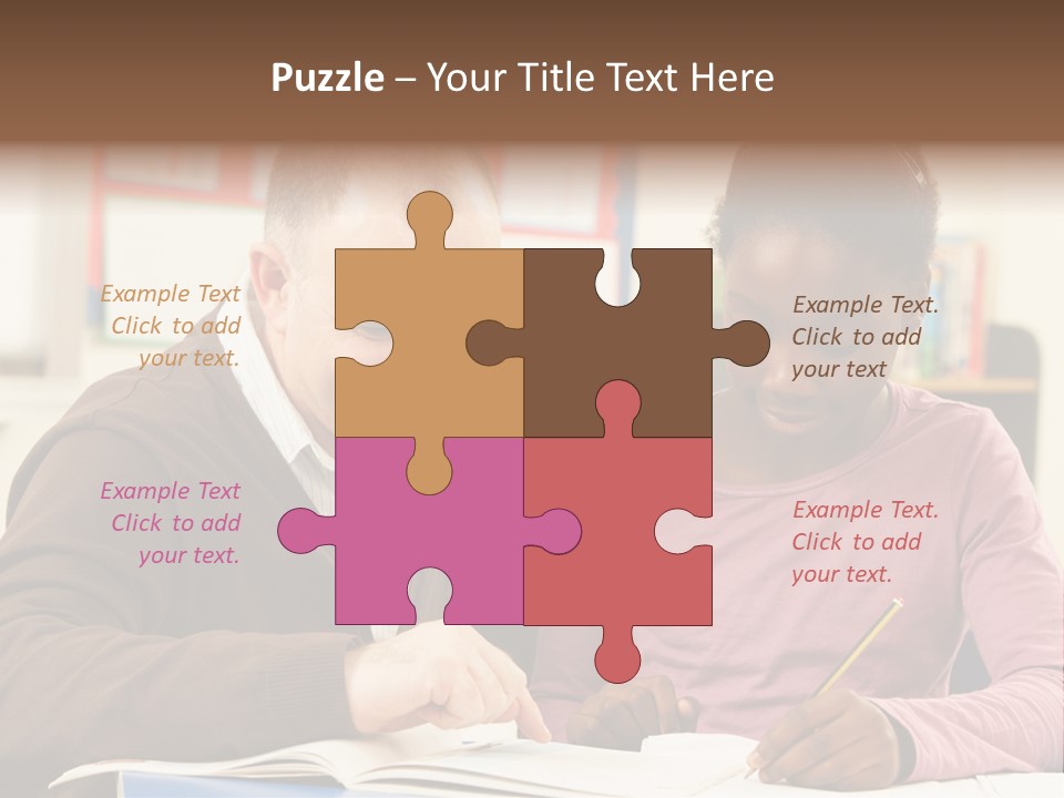 Learning Primary School Studying PowerPoint Template