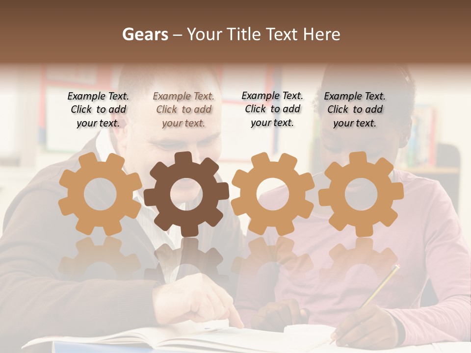 Learning Primary School Studying PowerPoint Template