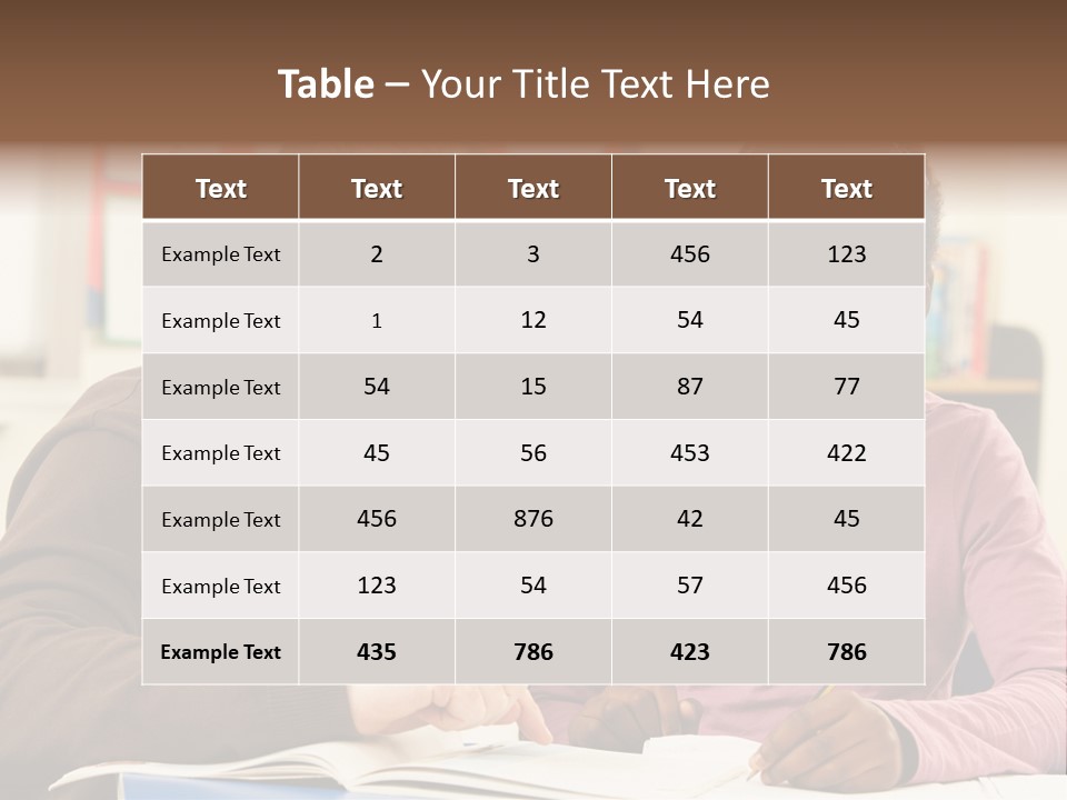 Learning Primary School Studying PowerPoint Template