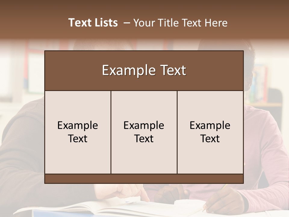 Learning Primary School Studying PowerPoint Template