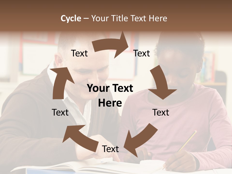 Learning Primary School Studying PowerPoint Template