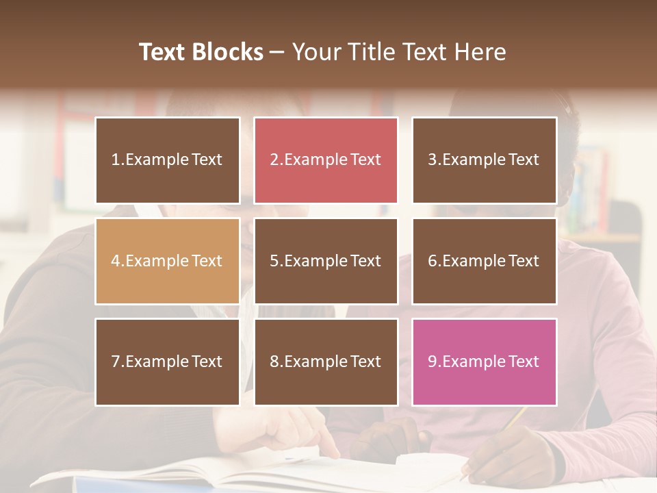 Learning Primary School Studying PowerPoint Template