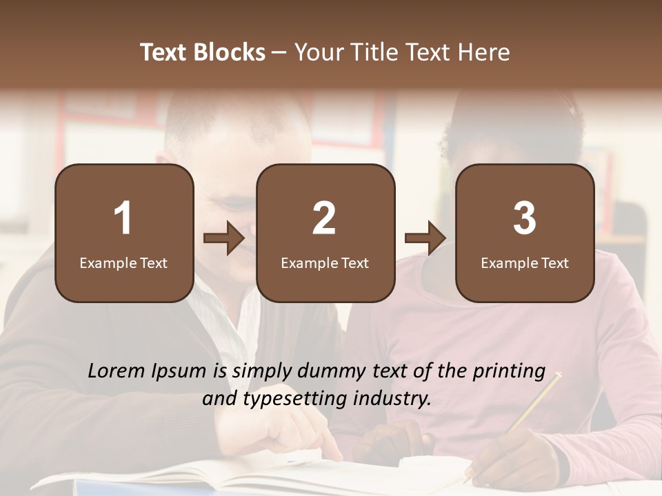 Learning Primary School Studying PowerPoint Template
