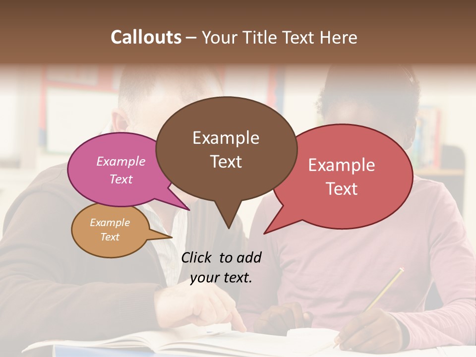 Learning Primary School Studying PowerPoint Template
