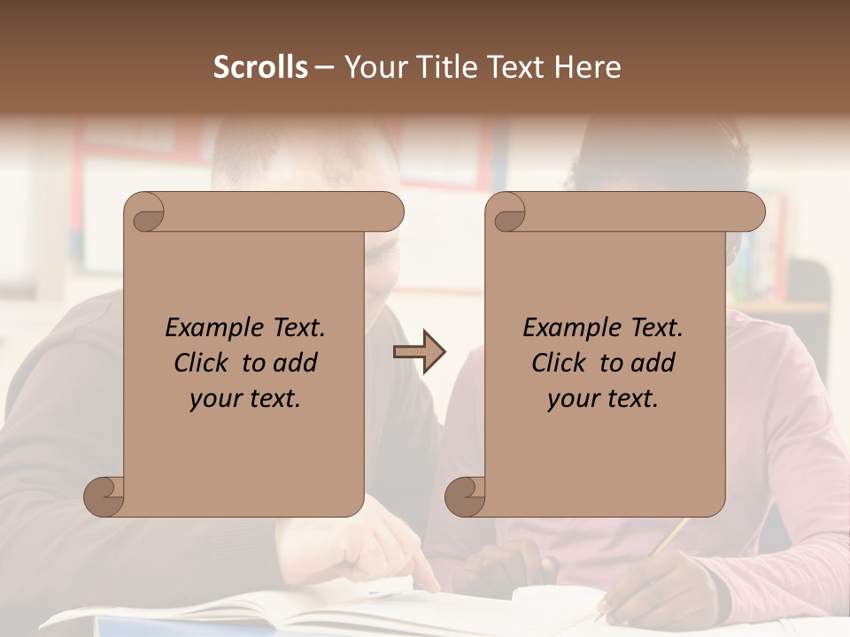 Learning Primary School Studying PowerPoint Template