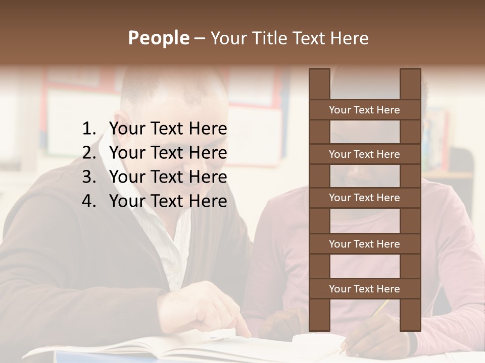 Learning Primary School Studying PowerPoint Template