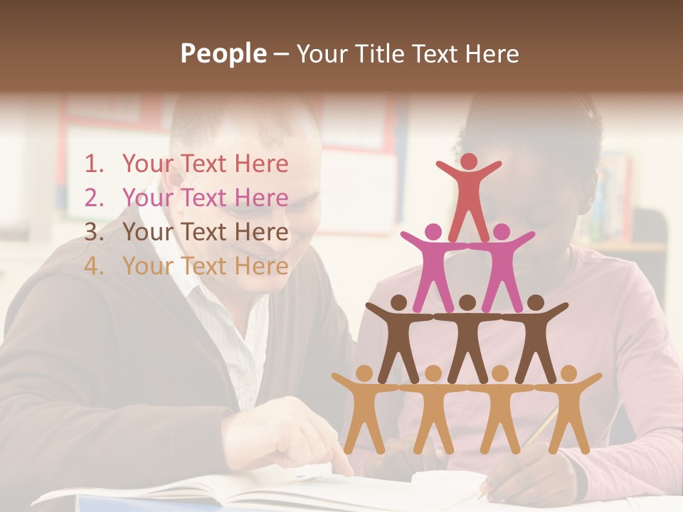 Learning Primary School Studying PowerPoint Template