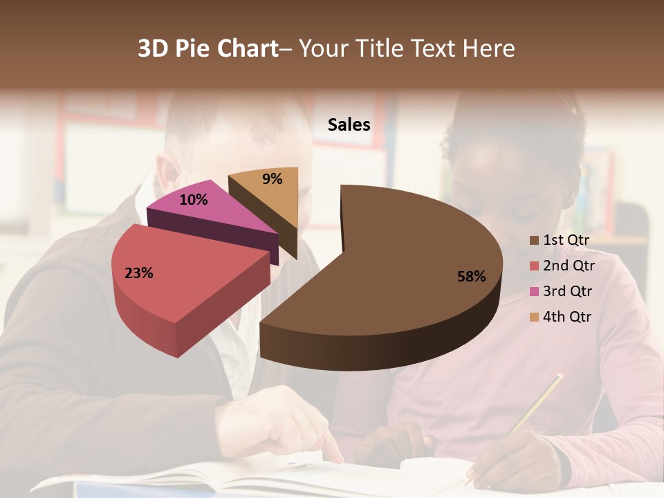 Learning Primary School Studying PowerPoint Template