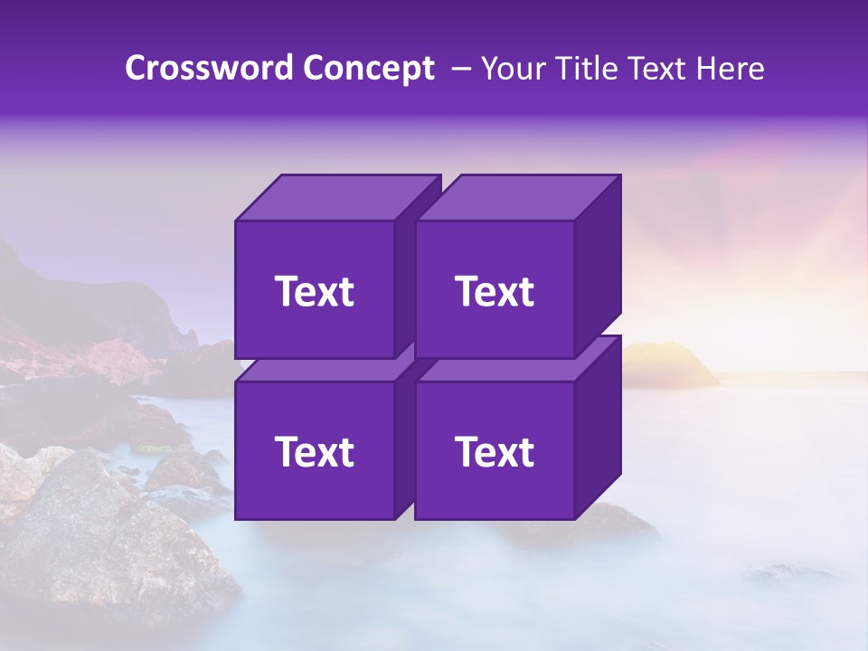 Bay Flora Environment PowerPoint Template