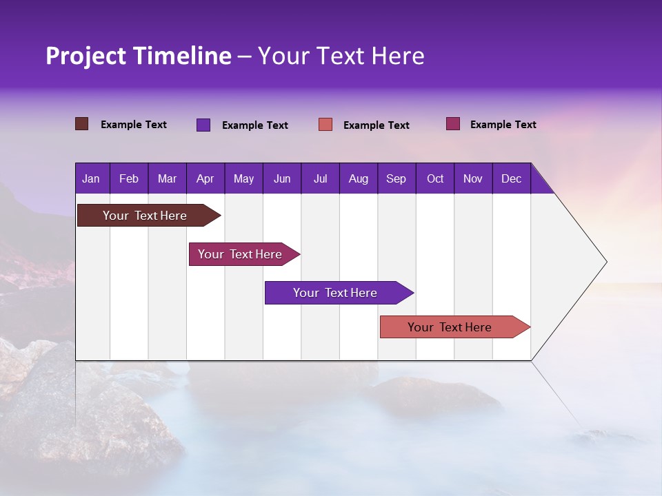 Bay Flora Environment PowerPoint Template