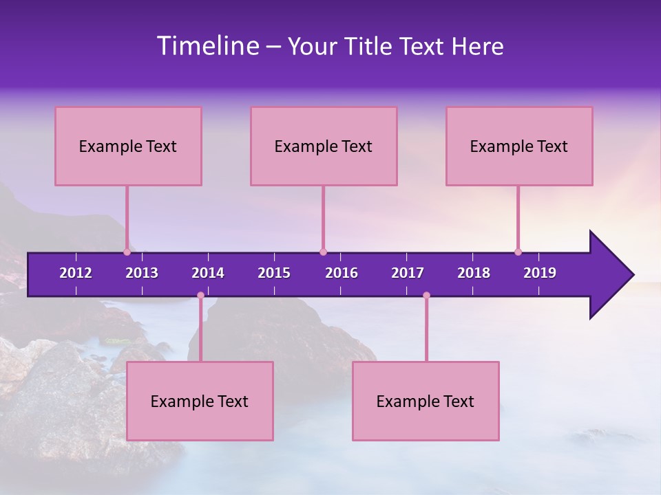 Bay Flora Environment PowerPoint Template