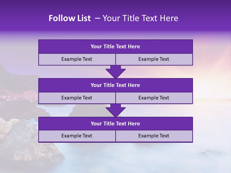 Bay Flora Environment PowerPoint Template