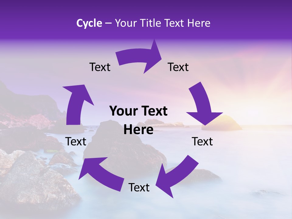 Bay Flora Environment PowerPoint Template