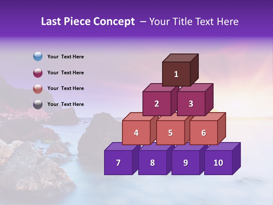 Bay Flora Environment PowerPoint Template