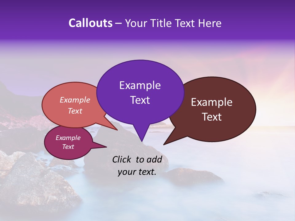 Bay Flora Environment PowerPoint Template
