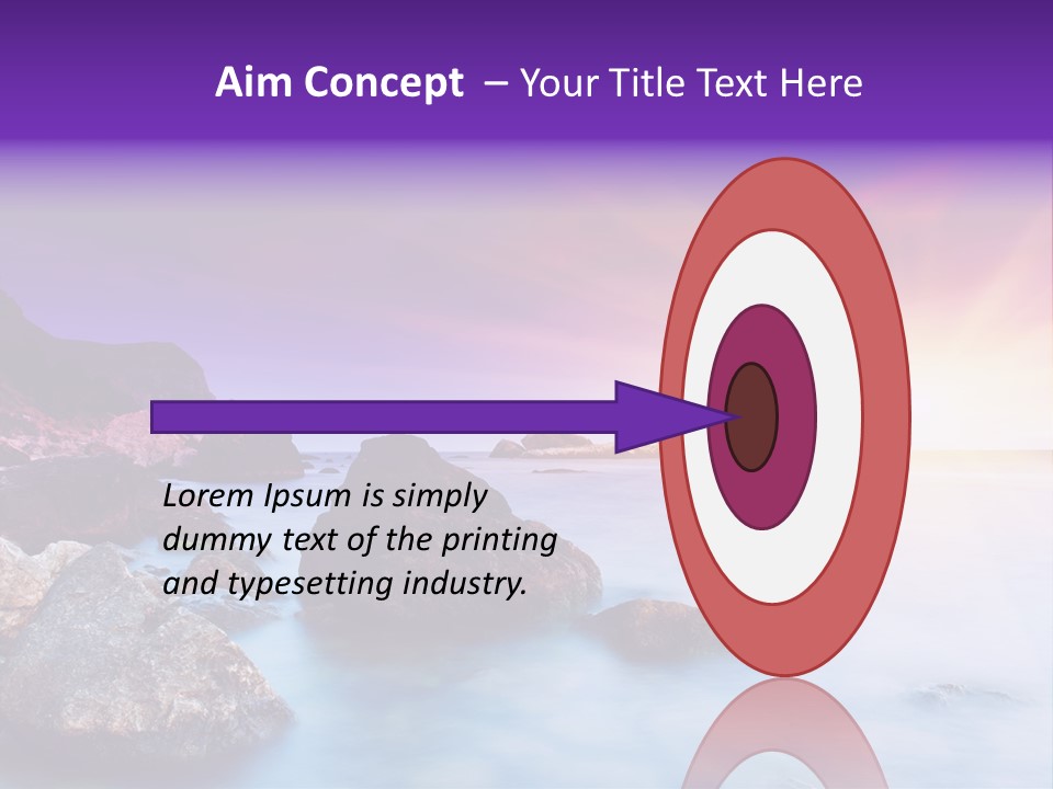 Bay Flora Environment PowerPoint Template