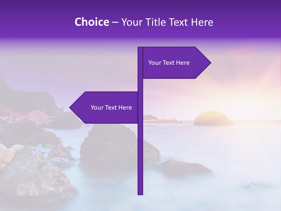 Bay Flora Environment PowerPoint Template
