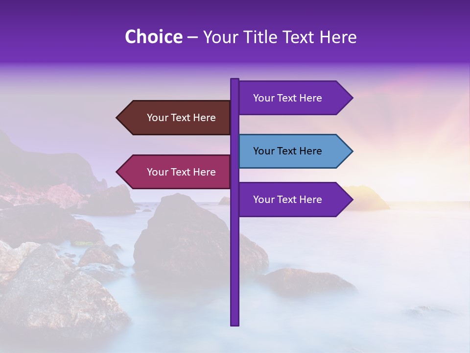 Bay Flora Environment PowerPoint Template