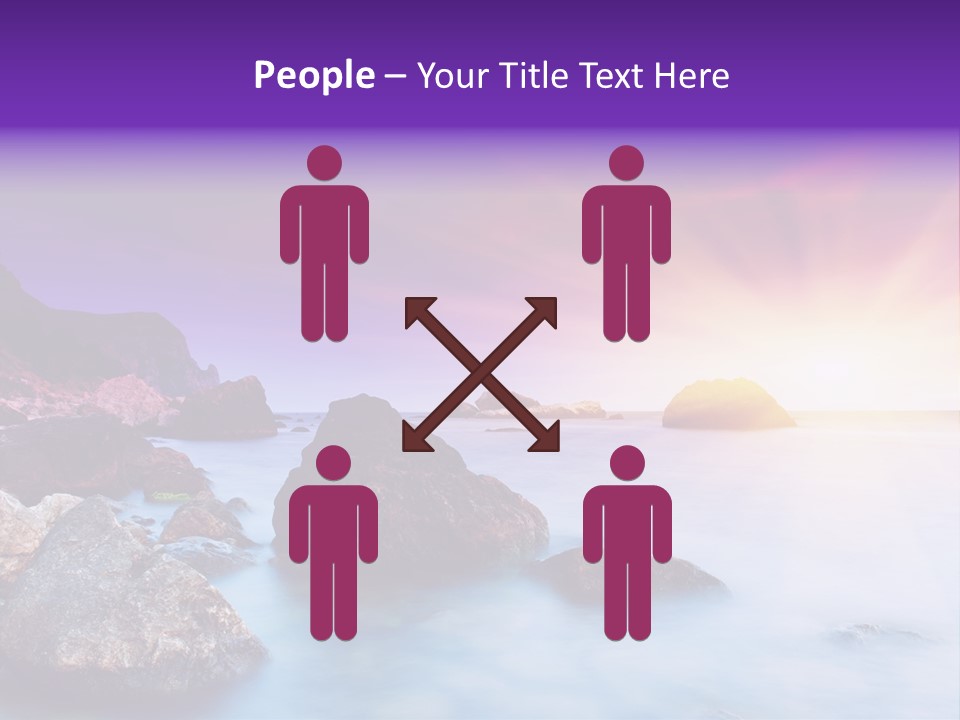 Bay Flora Environment PowerPoint Template