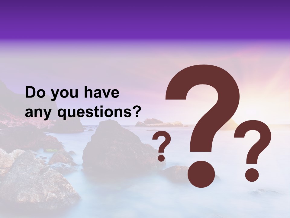 Bay Flora Environment PowerPoint Template