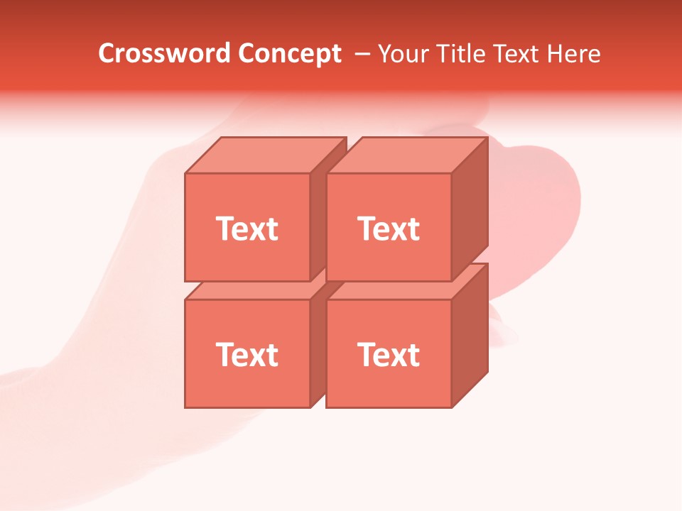 Hope Finger Celebration PowerPoint Template