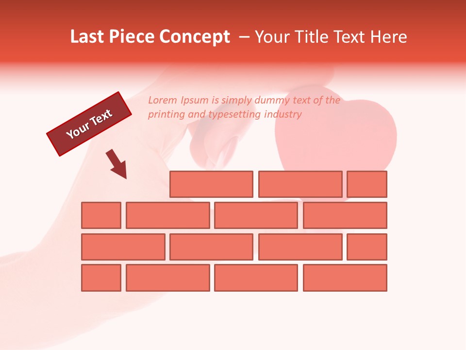 Hope Finger Celebration PowerPoint Template