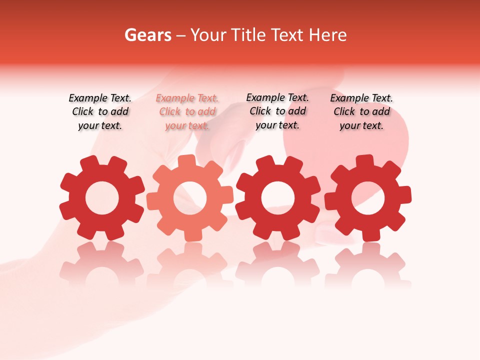 Hope Finger Celebration PowerPoint Template