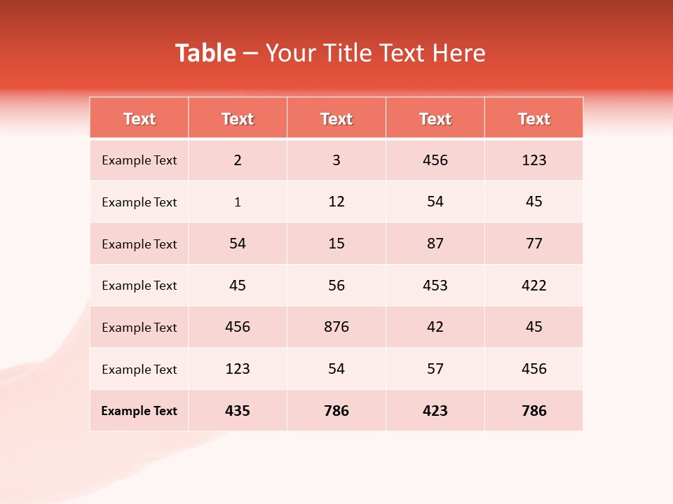 Hope Finger Celebration PowerPoint Template