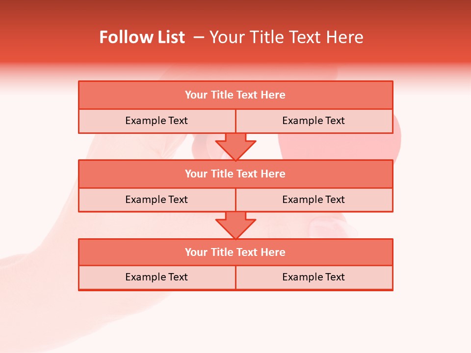 Hope Finger Celebration PowerPoint Template