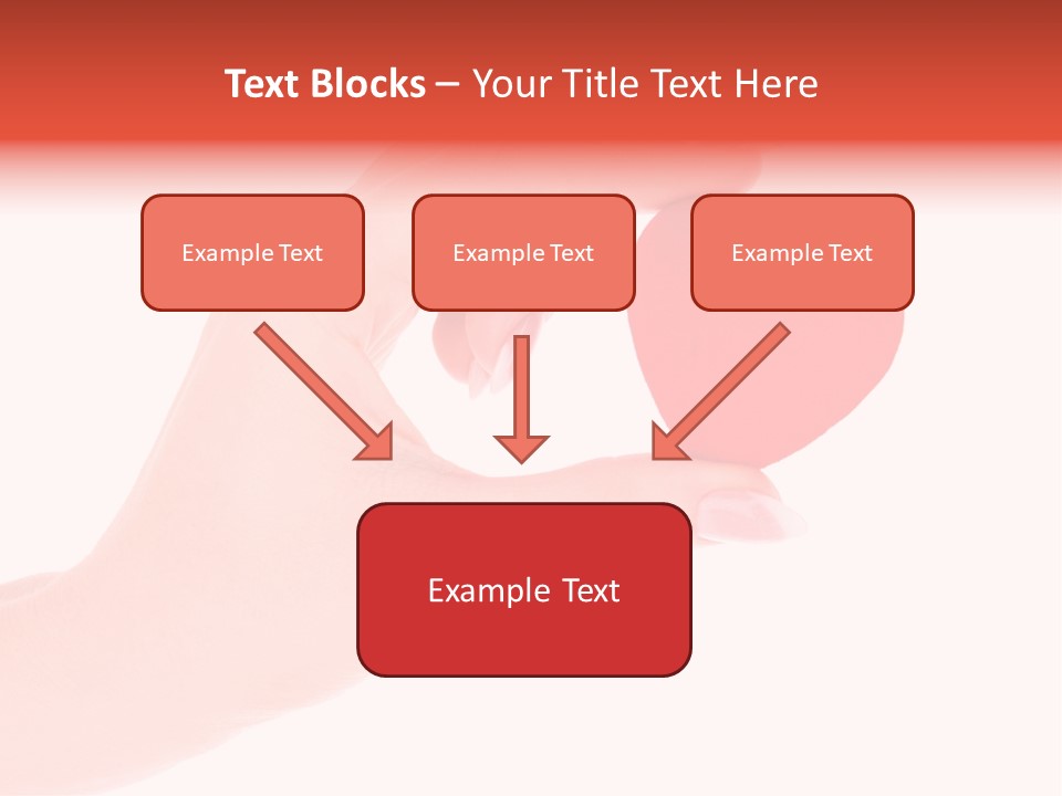 Hope Finger Celebration PowerPoint Template