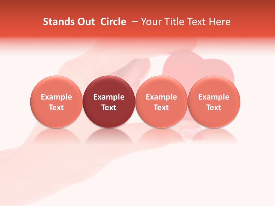 Hope Finger Celebration PowerPoint Template