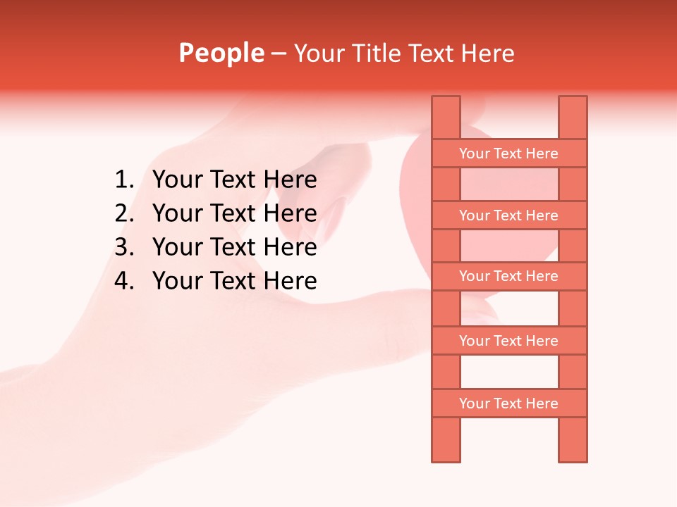 Hope Finger Celebration PowerPoint Template